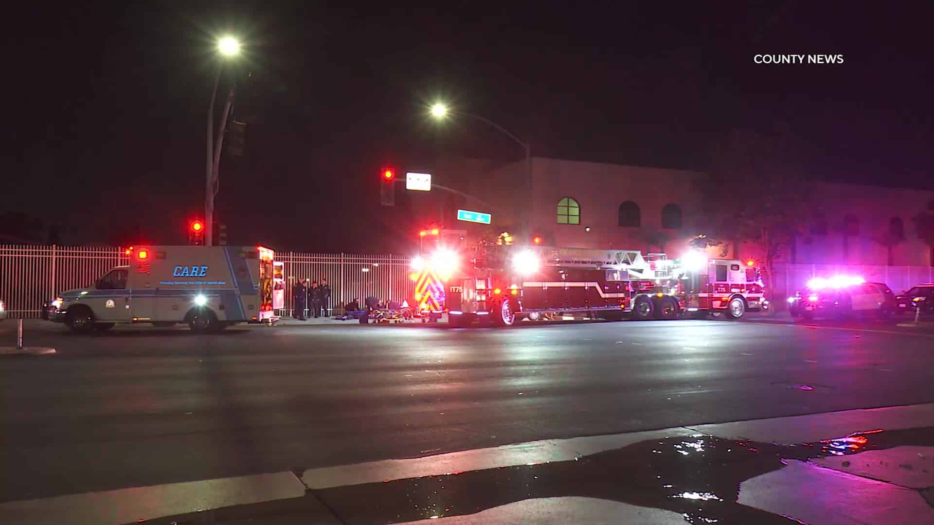 Santa Ana: Man Injured After Being Struck By Car - CountyNews.TV